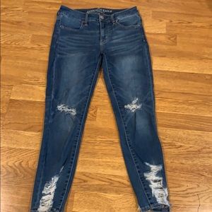 American Eagle cropped jegging